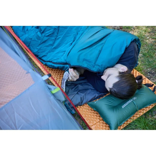 Спальний мішок літній Trimm Travel Olive 185R (100075842) - зображення 4