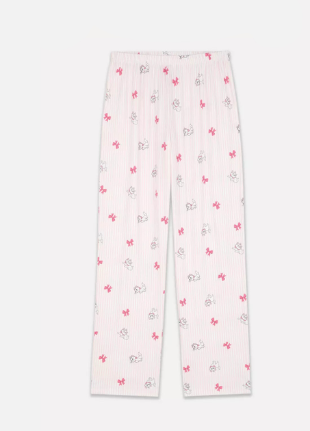 Женские пижамные штаны Primark Printed Boyfriend Pyjamas Bottoms XXL для дома и сна Пудровый (8827) - Фото 4 Женские пижамные штаны Primark Printed Boyfriend Pyjamas Bottoms XXL для дома и сна Пудровый (8827) - изображение 4