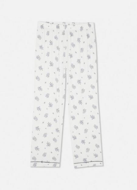 Женские пижамные штаны Primark Printed Boyfriend Pyjamas Bottoms XS для дома и сна Белый (8834) - изображение 3