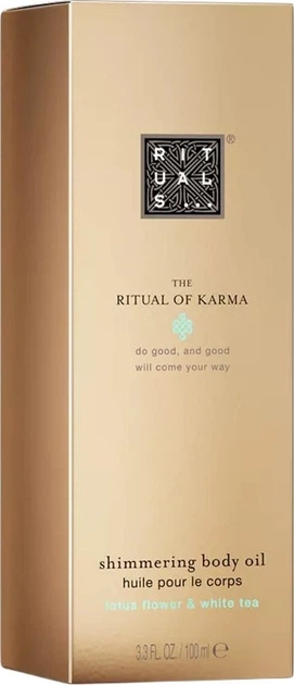 Олія для тіла Rituals The Ritual Of Karma з шиммером 100 мл (8719134039597) - зображення 2