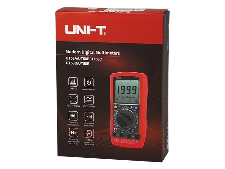 Wielofunkcyjny tester napięcia UNI-T 5007 UT58D (5900804100843) - obraz 4