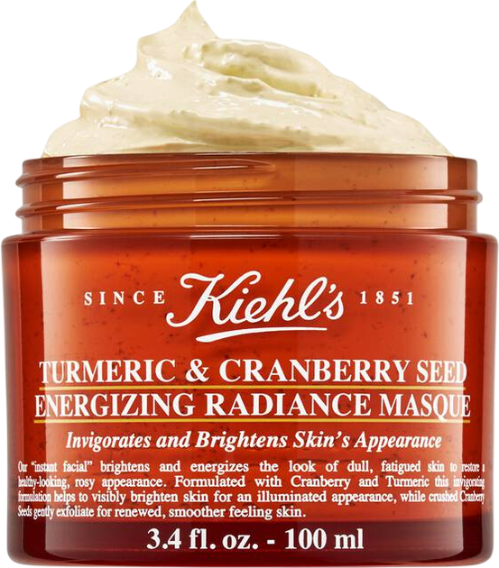 Maska do twarzy Kiehl's Turmeric & Cranberry Seed energetyzująca i rozświetlająca 100 ml (3605971354960) - obraz 2