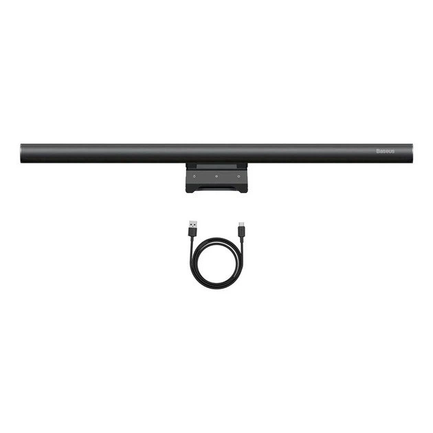 LED Лампа на монитор Скринбар Baseus i-wok2 Series USB Asymmetric Light Source Screen Hanging Light (Youth) (DGIW000101) Чорний - зображення 7