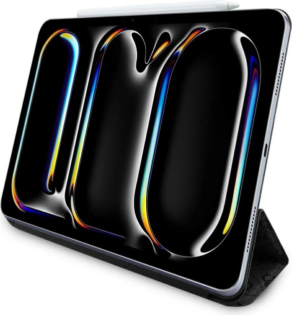 Etui z klapką Guess Magnetic 4G Big Logo do Apple iPad Pro 13" 2024 Black (GUFC13PM24PS4SGK) - obraz 4