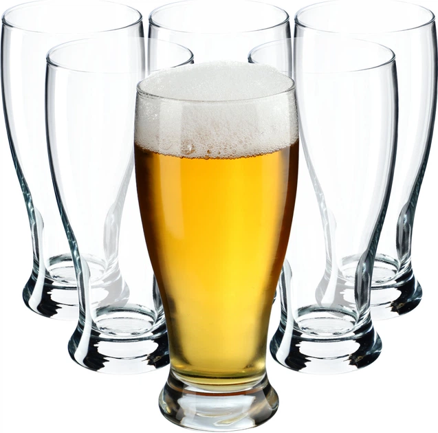 Набір склянок для пива Kadax 565 мл 6 шт (5903699483527) - зображення 2
