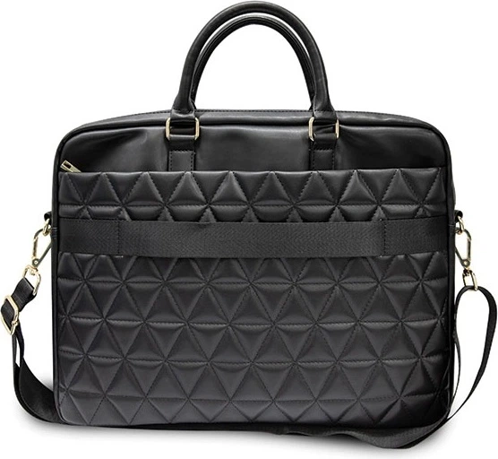 Torba na laptopa Guess Quilted 16" Black (GUCB15QLBK) - obraz 3