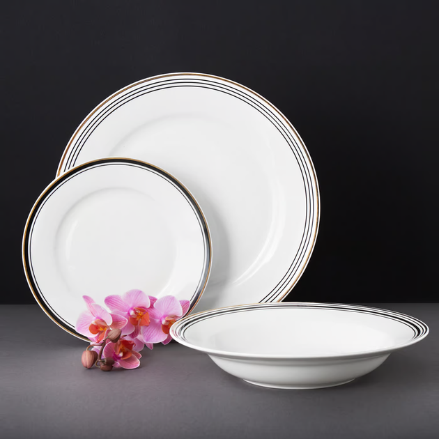 Serwis obiadowy Ambition Art Deco dla 6 osób 18-elementowy (5904134618535) (955555909526087) - Outlet - obraz 8