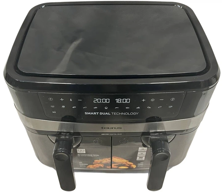 Мультипіч Taurus Air Fry Digital Duo AF2600D (973980000) (955555914885221) - Уцінка - зображення 2