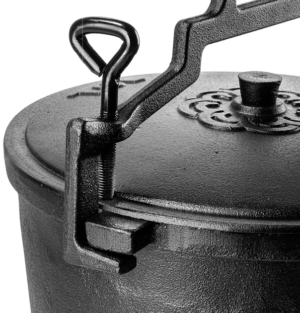 Набір мисливський казанок Kadax Hagen 10 л + ложка (5906638303771) - зображення 4