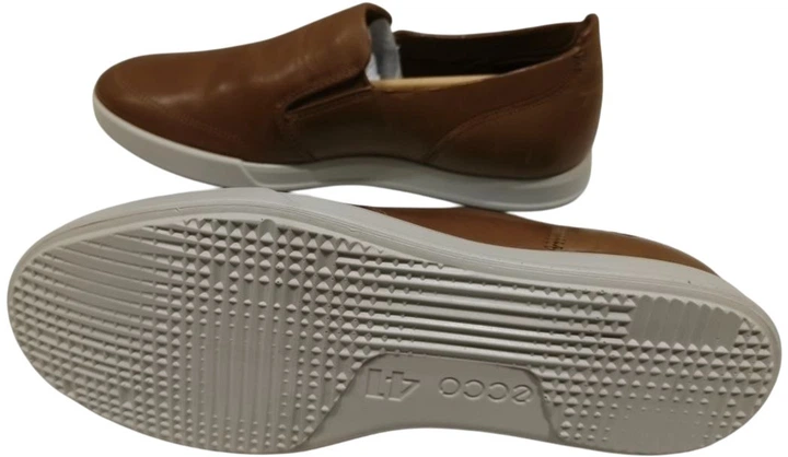 Чоловічі сліпони Ecco Leisure M 53881402034 41 Коричневі (194891882644) (955555910915683) - Уцінка - зображення 6