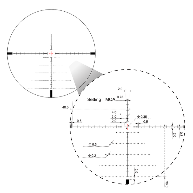 Прицел оптический Vector Optics Sentinel 4-16x44 SCFF-56 - изображение 5
