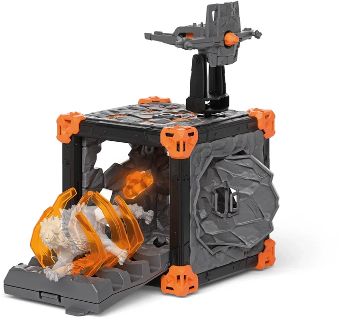 Zestaw figurek Schleich Eldrador Creatures Jaskinia Bitwy Lawowego Niedźwiedzia 42732 (4069111198620) - obraz 2