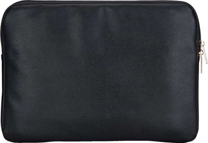 Etui na laptopa Guess Grained Zipper Pocket Triangle Logo 14" Black (GUCS14ZPGTSPSK) - obraz 3