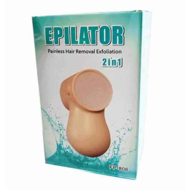Женская электробритва 2в1 EPILATOR для удаления волос и шлифовки пяток безболезненная бритва для тела (604516) - изображение 9