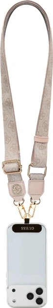 Шнурок Guess Universal CBDY 4G Tether Patch Strass Metal Logo Pink (GUUCNP4DGMP) - зображення 4