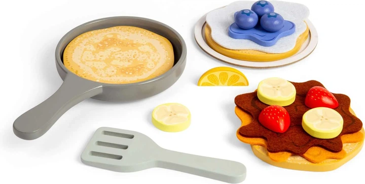 Zestaw do zabawy Bigjigs Toys do naleśników 16 elementów 37042 (0691621850428) - obraz 3