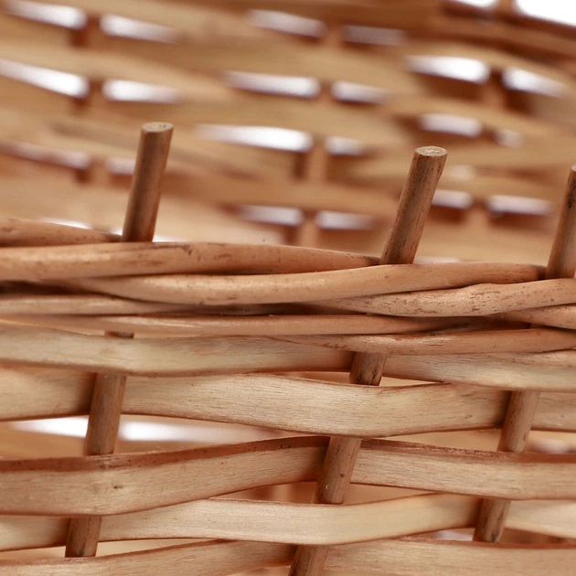 Koszyk wiklinowy prezentowy Kadax Mede Naturalny 41.5 x 31 cm (5903699485026) - obraz 2