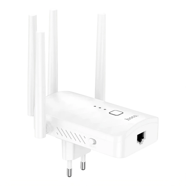 Роутер Wi fi repeater HOCO HI35 - Фото 1 Роутер Wi fi repeater HOCO HI35 - изображение 1