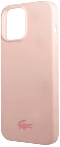 Etui Lacoste do iPhone 13 Pro Silicone Pink (LCHCP13LSI) - obraz 2