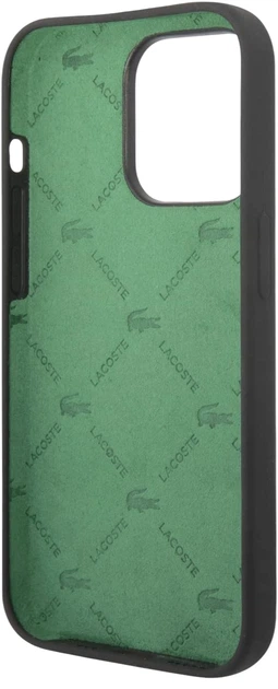Etui Lacoste do iPhone 14 Pro Silicone Black (LCHCP14LSK) - obraz 2