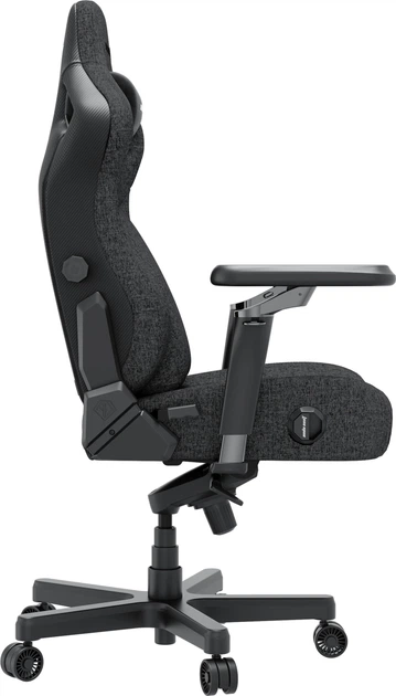 Fotel gamingowy Anda Seat Kaiser 4 V2 Size XL Dark Gray Fabric (AD12YDDC-XLL-20-GB-CF-03) - obraz 5