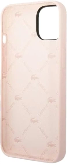 Etui Lacoste do iPhone 14 Plus Silicone Light pink (LCHCP14MSI) - obraz 3