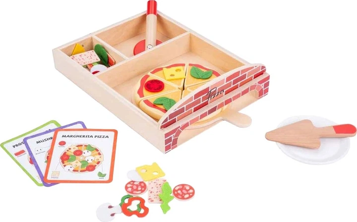 Zestaw do zabawy Dorjee Pizza Gurmet 20 elementów D3.014 (6973840431393) - obraz 2