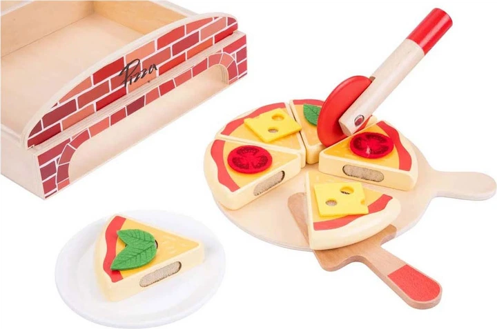 Zestaw do zabawy Dorjee Pizza Gurmet 20 elementów D3.014 (6973840431393) - obraz 5