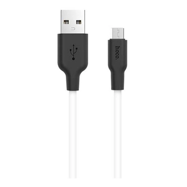 USB кабель Hoco X21 Plus, MicroUSB, 1.0 м., Черный - 202244 - Фото 1 USB кабель Hoco X21 Plus, MicroUSB, 1.0 м., Черный - 202244 - изображение 1