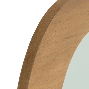 Lustro wiszące Atmosphera 91475 SOPHIE asymetryczne w stylu rockabilly 70 x 40 cm Brązowe (3560232735813) - obraz 2