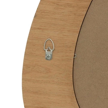 Lustro wiszące Atmosphera 91475 SOPHIE asymetryczne w stylu rockabilly 70 x 40 cm Brązowe (3560232735813) - obraz 3