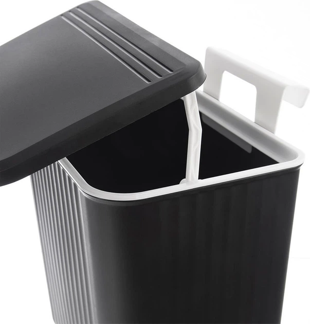 Kosz na śmieci Orion zawieszany 13 l Czarny (8681690007276) - obraz 4