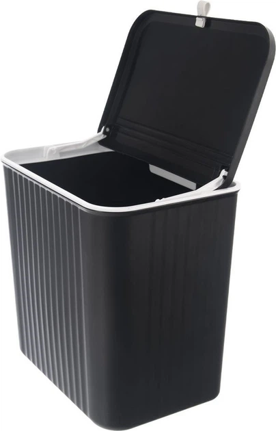 Kosz na śmieci Orion zawieszany 13 l Czarny (8681690007276) - obraz 5