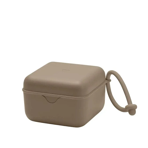 Контейнер для пустушок BIBS Pacifier Box Dark Oak - зображення 2