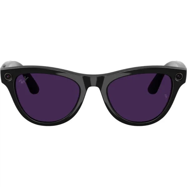 Смарт-окуляри Ray-Ban Meta Skyler Gen 2 St. Shiny Black Frame/Clear to Amethyst Transitions Lenses (RW4014 601/CH 52-20) - Фото 1 Смарт-окуляри Ray-Ban Meta Skyler Gen 2 St. Shiny Black Frame/Clear to Amethyst Transitions Lenses (RW4014 601/CH 52-20) - изображение 1