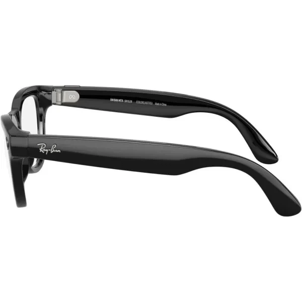 Смарт-окуляри Ray-Ban Meta Skyler Gen 2 St. Shiny Black Frame/Clear to Amethyst Transitions Lenses (RW4014 601/CH 52-20) - Фото 4 Смарт-окуляри Ray-Ban Meta Skyler Gen 2 St. Shiny Black Frame/Clear to Amethyst Transitions Lenses (RW4014 601/CH 52-20) - изображение 4
