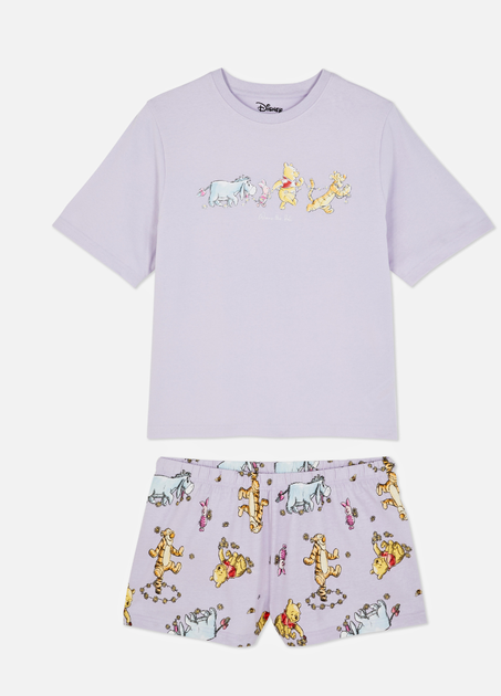 Жіноча піжама Primark Disney Winnie the Pooh XXS Бавовняна для дому та сну Ліловий (8857) - Фото 7 Жіноча піжама Primark Disney Winnie the Pooh XXS Бавовняна для дому та сну Ліловий (8857) - зображення 7