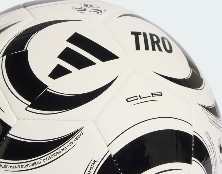 М'яч футбольний Adidas Tiro Club JW1530 5 Біло-чорний (4068818515075) - зображення 3