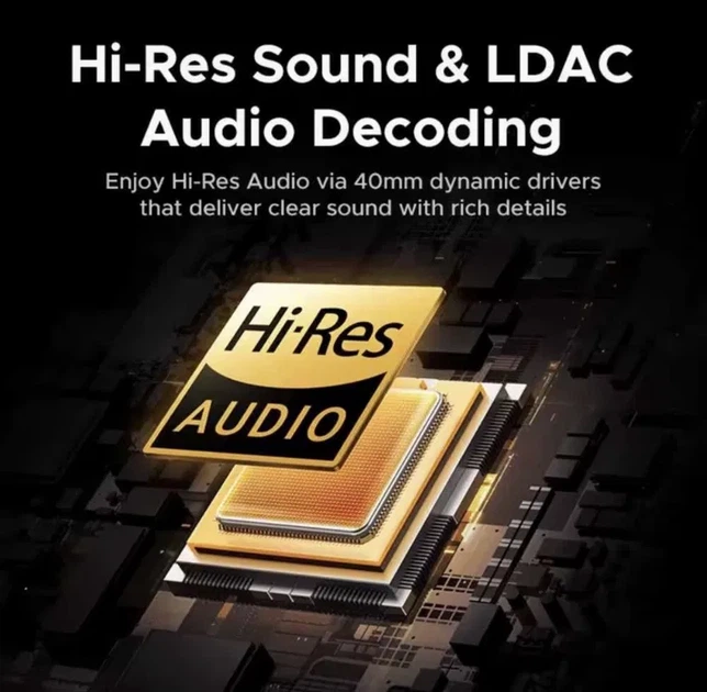Бездротові навушники Ugreen Studio Pro (HP206) — Hi-Res Audio, LDAC, ANC 48 дБ, до 120 годин (White) - Фото 9 Бездротові навушники Ugreen Studio Pro (HP206) — Hi-Res Audio, LDAC, ANC 48 дБ, до 120 годин (White) - зображення 9