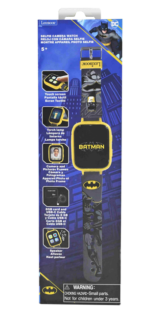 Цифровий наручний годинник Lexibook DMW070BAT Smartwatch Batman (3380743105888) - зображення 4