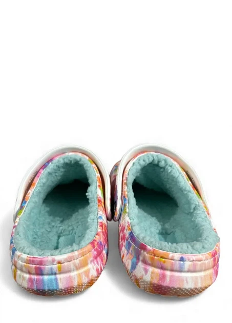 Утепленные сабо CROCS Classic Lined Tie Dye Clogs (206341-83B), Размер 38/39 (M6W8) - изображение 3