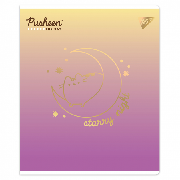 Тетрадь в клетку 24 листов Goldstar Pusheen Формат А5, школьная тетрадь Yes. - Фото 6 Тетрадь в клетку 24 листов Goldstar Pusheen Формат А5, школьная тетрадь Yes. - изображение 6