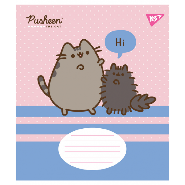 Тетрадь школьная ученическая в клетку 12 листов Pusheen пушин, тетрадь 12 страниц для девочек пушин Yes. - Фото 3 Тетрадь школьная ученическая в клетку 12 листов Pusheen пушин, тетрадь 12 страниц для девочек пушин Yes. - изображение 3