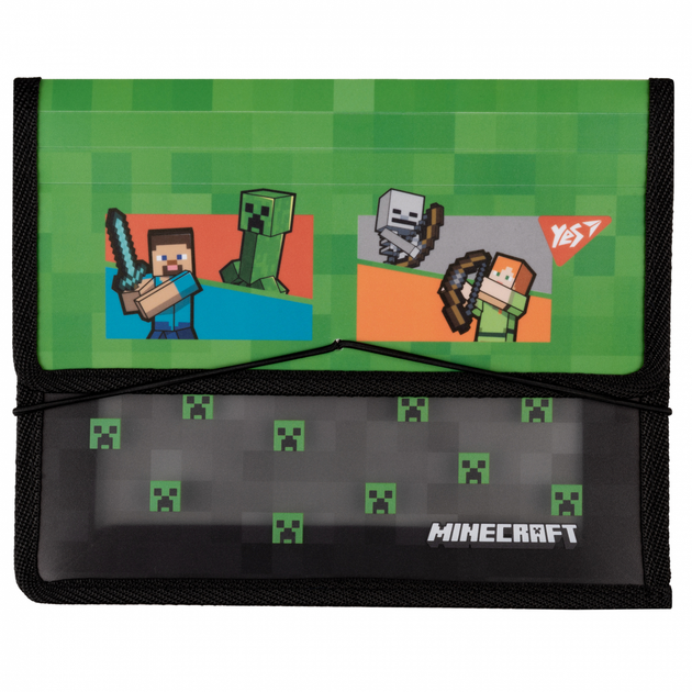 Папка для тетрадей на резинке Minecraft Алекс и Стив Крипер Скелет. Папка для тетрадей Майнкрафт В5 Yes - Фото 1 Папка для тетрадей на резинке Minecraft Алекс и Стив Крипер Скелет. Папка для тетрадей Майнкрафт В5 Yes - изображение 1