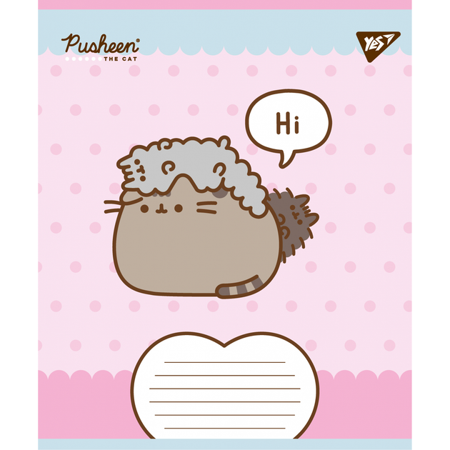 Тетрадь в клетку 12 листов Pusheen пушин, тетрадь ученическая школьная 12 страниц для девочек пушин Yes. - Фото 2 Тетрадь в клетку 12 листов Pusheen пушин, тетрадь ученическая школьная 12 страниц для девочек пушин Yes. - изображение 2