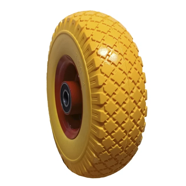 Поліуретанове колесо 3.00-4 для тачки на 20-міліметрову вісь, Goodtyre - Фото 1 Поліуретанове колесо 3.00-4 для тачки на 20-міліметрову вісь, Goodtyre - зображення 1