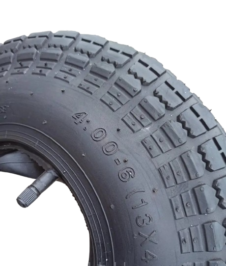 Покришка з камерою 4.00-6, для садової та будівельної тачки, Goodtyre - Фото 2 Покришка з камерою 4.00-6, для садової та будівельної тачки, Goodtyre - зображення 2