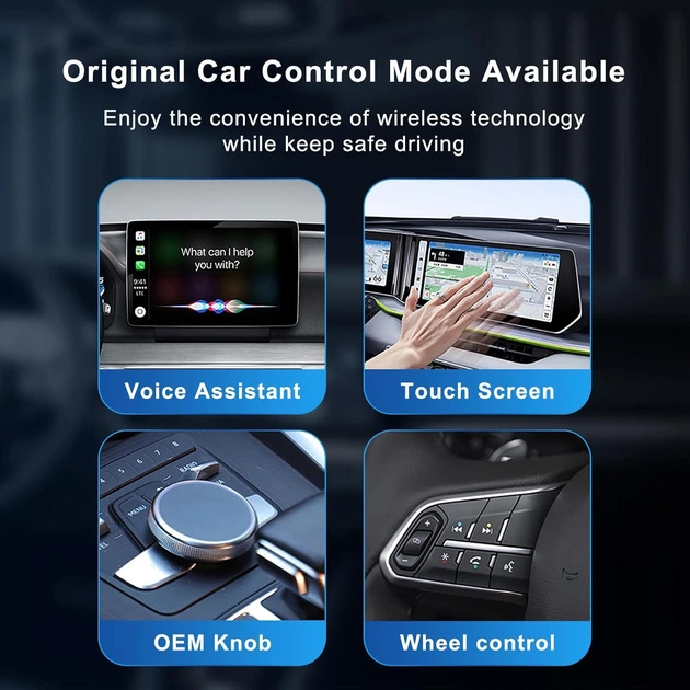 Беспроводной адаптер 2 в 1 для CarPlay - изображение 4