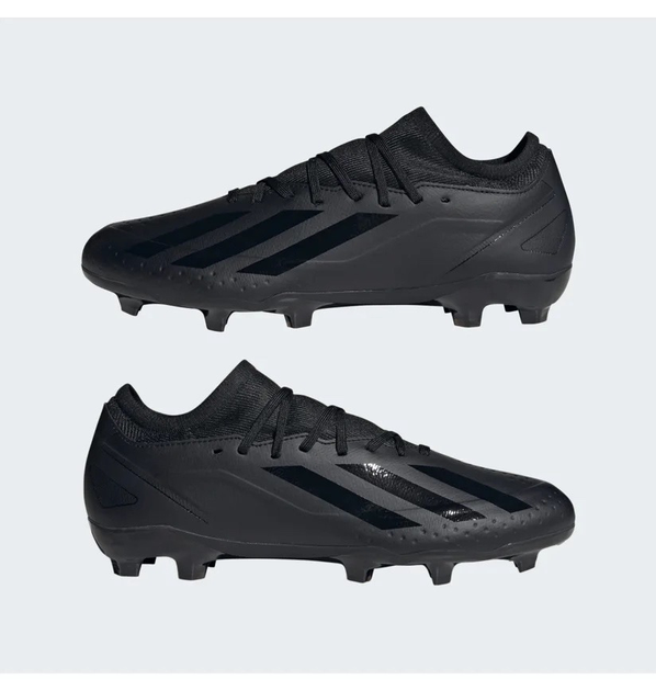 Чоловічі бутси X Crazyfast.3 Firm Ground Cleats Black 44 - изображение 4