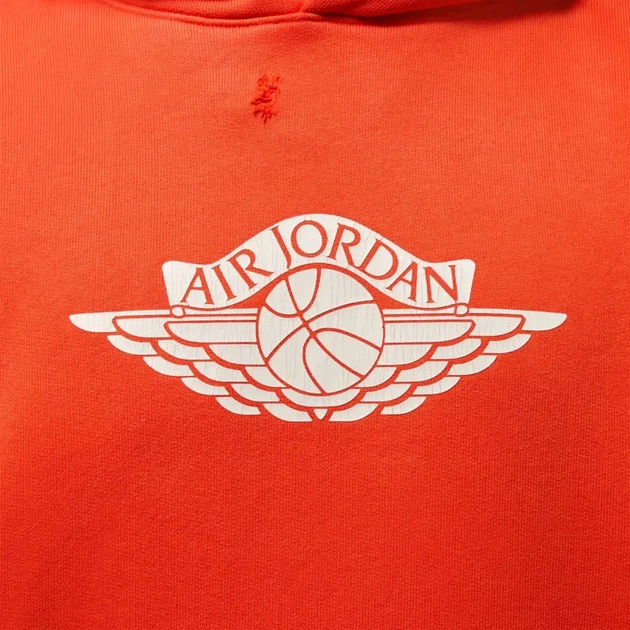 Чоловіча толстовка JORDAN M J AIR JDN RAIR FLC PO HD Червоний 2XL (IB3003-673) - зображення 4